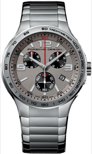 Review Porsche Design Flat Six Quartz Chronograph 6320.4124.0250 watch for sale